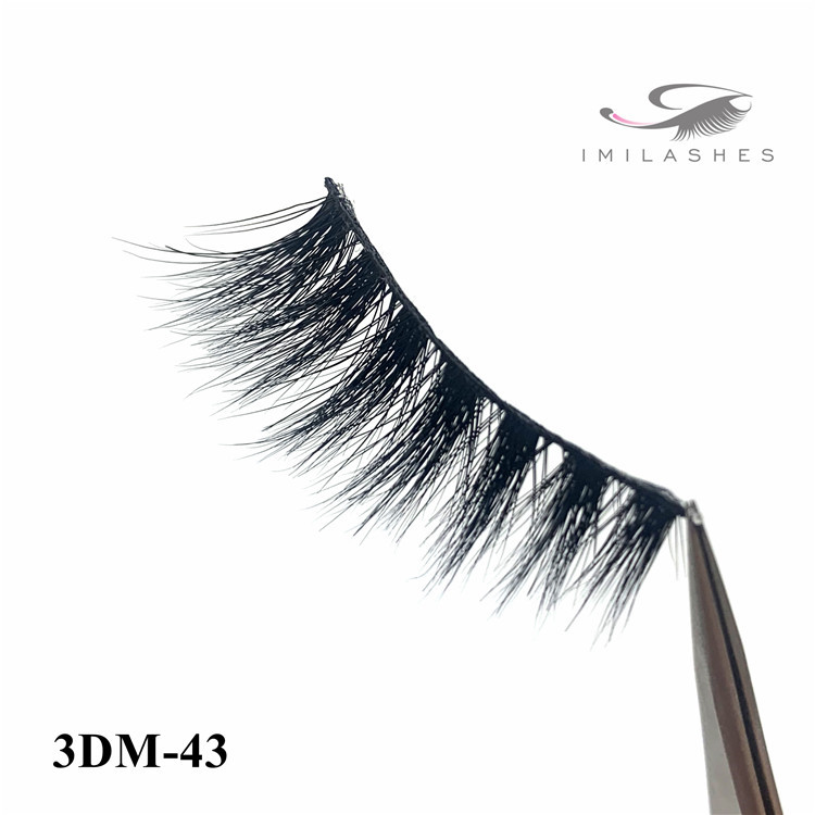 3D mink eyelash application and russian lashes buy-D